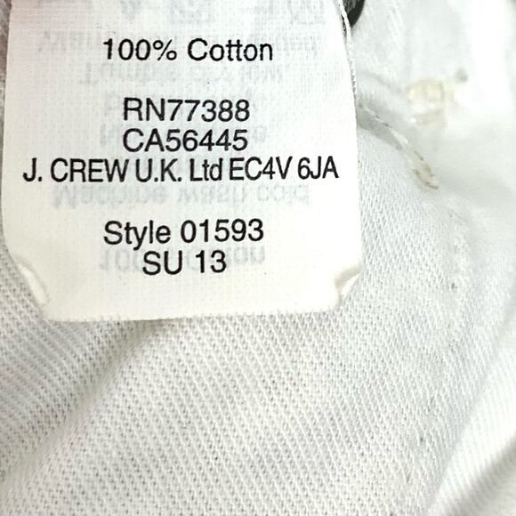 Madewell Womens Denim Cut Off Safari Dot Shorts Raw Hem 5 Pocket Style Size 28 - Picture 5 of 8